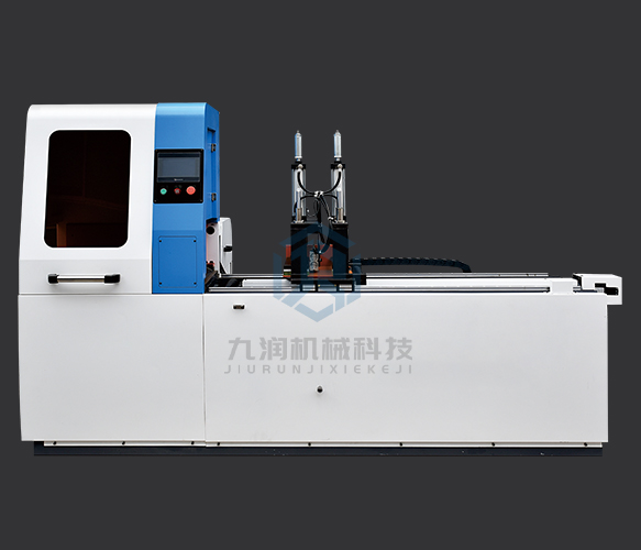 JR-455CNC雙伺服橫切全自動數控鋁切機